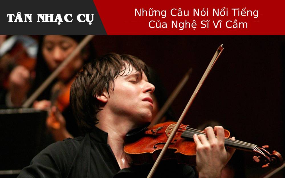 Những Câu Nói Nổi Tiếng Của Nghệ Sĩ Vĩ Cầm