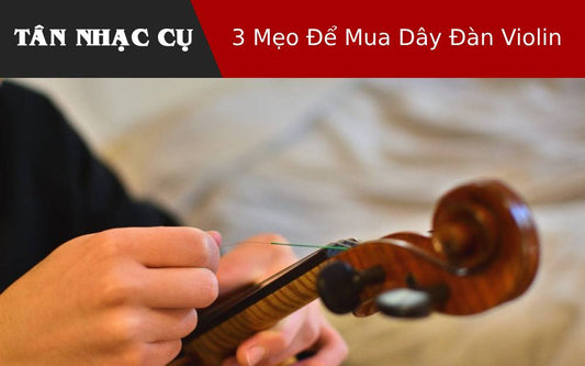 3 Mẹo Để Mua Dây Đàn Violin