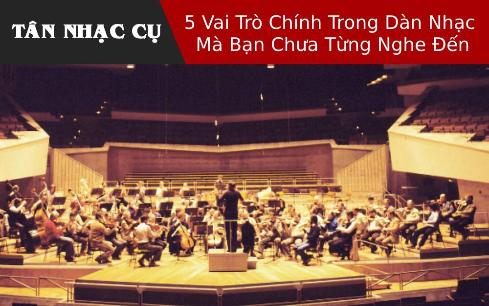 5 Vai Trò Chính Trong Dàn Nhạc Mà Bạn Chưa Từng Nghe Đến