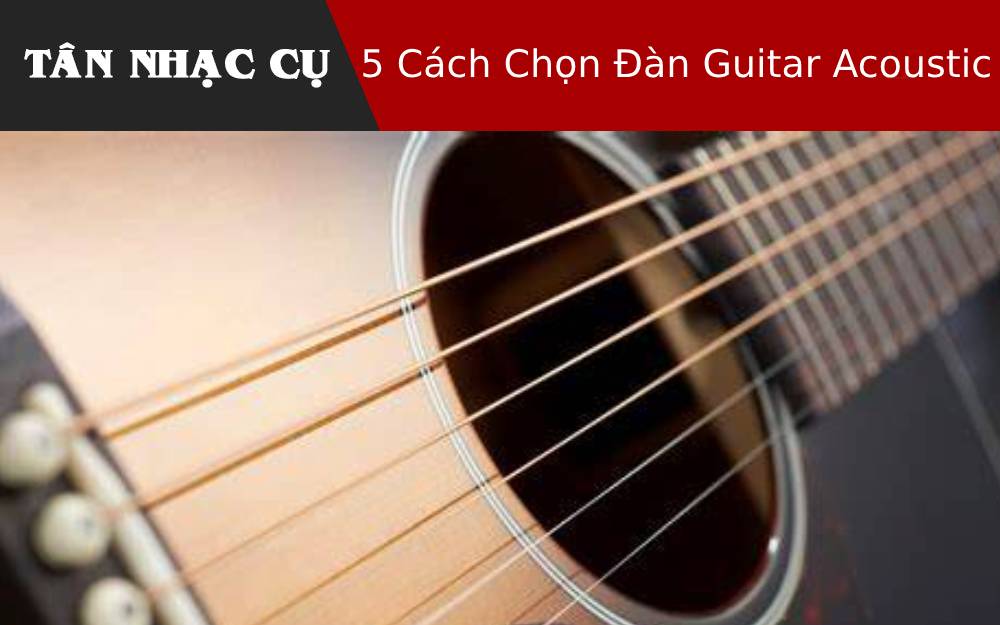 5 Cách Chọn Đàn Guitar Acoustic