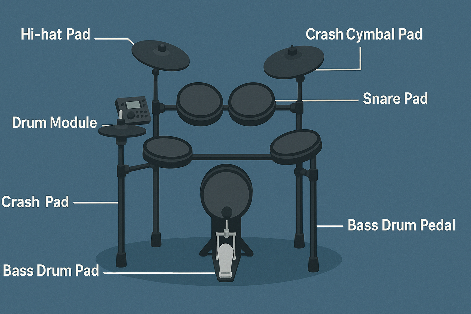 Các Bộ Phận Của Trống Điện