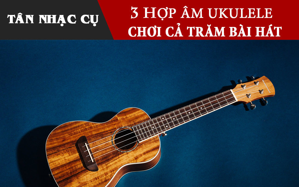 3 Hợp Âm Ukulele Giúp Chơi Cả Trăm Bài Hát