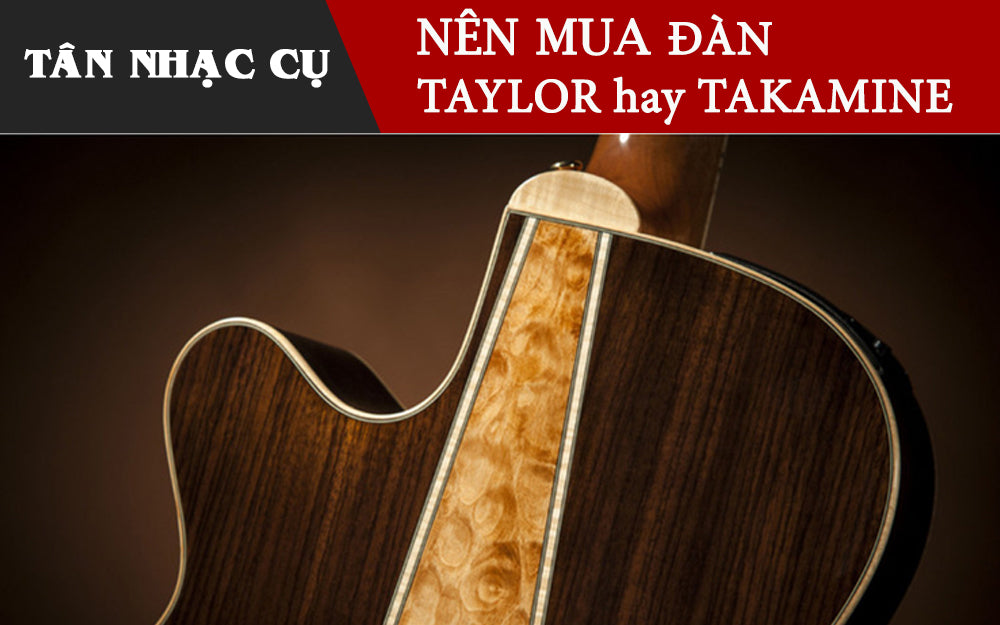 Nên Mua Đàn Guitar Taylor Hay Guitar Takamine?