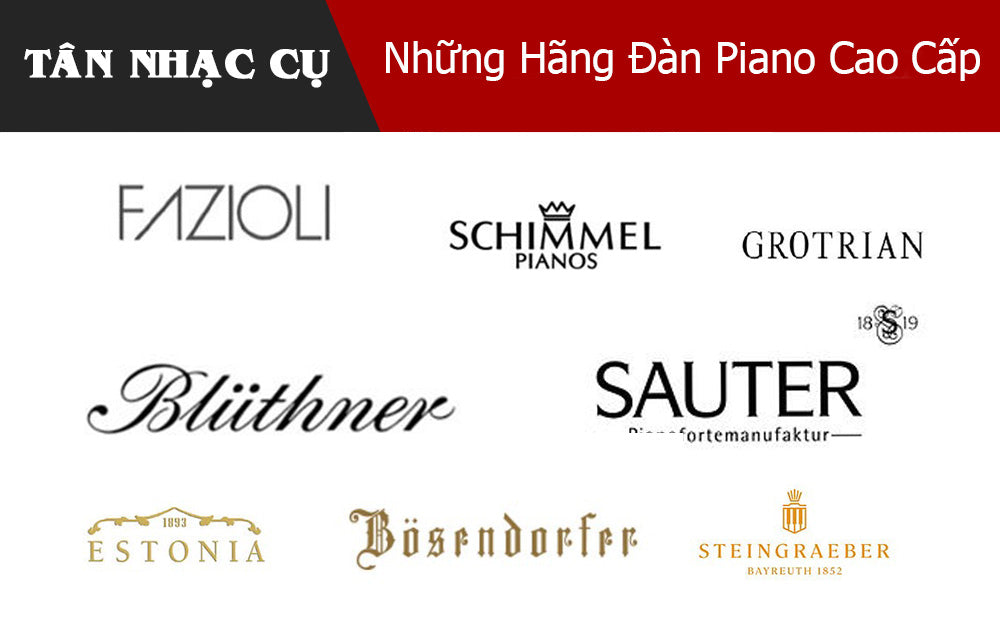 Những Hãng Đàn Piano Cao Cấp Qua Góc Nhìn Chuyên Gia