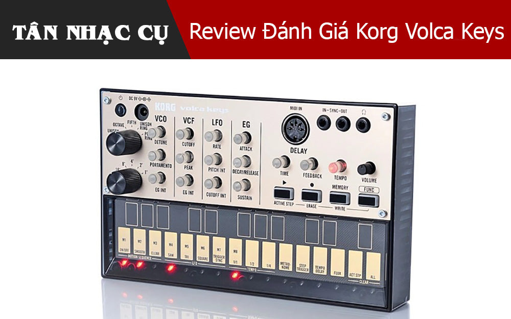 Review Đánh Giá Korg Volca Keys