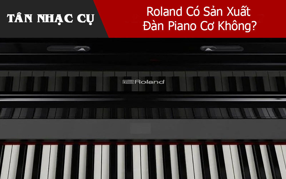 Roland Có Sản Xuất Đàn Piano Cơ Không? Sự Thật Đằng Sau Thương Hiệu Nổi Tiếng Này