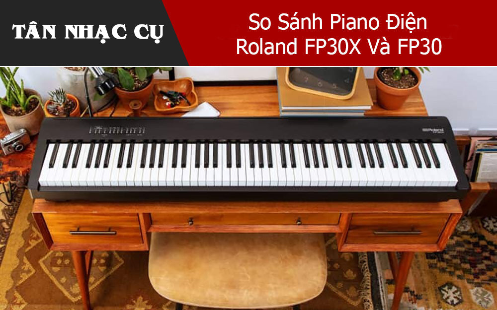 So Sánh Piano Điện Roland FP30X Và FP30 