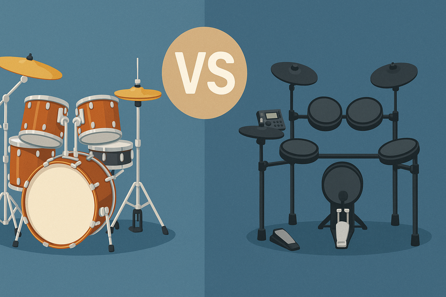 Nên Chọn Trống Cơ Hay Trống Điện