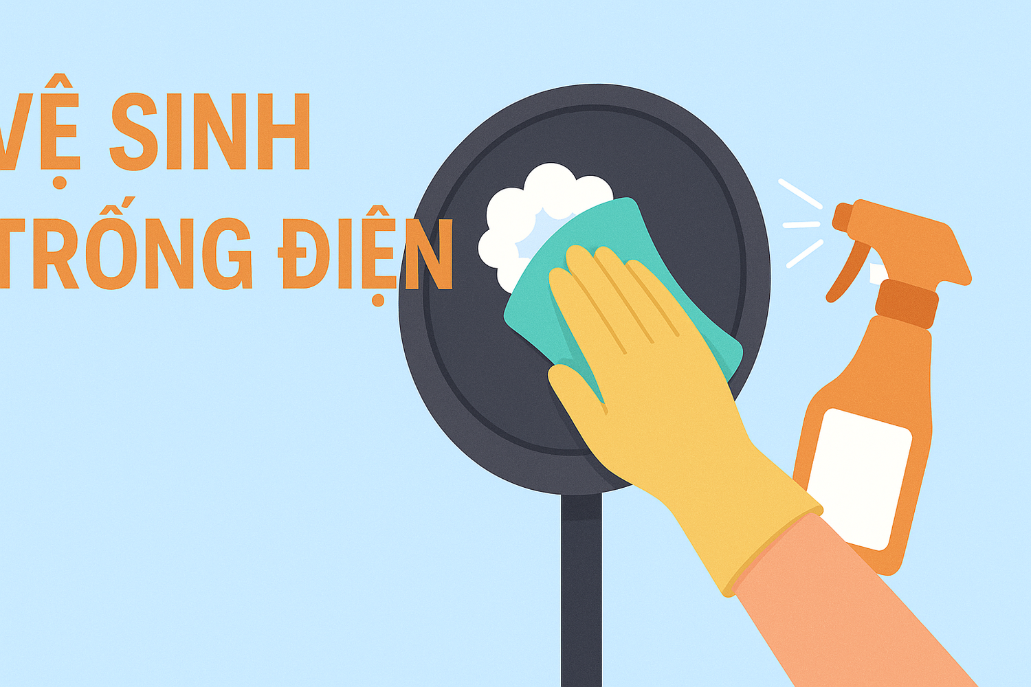 Cách Bảo Dưỡng & Vệ SInh Trống Điện