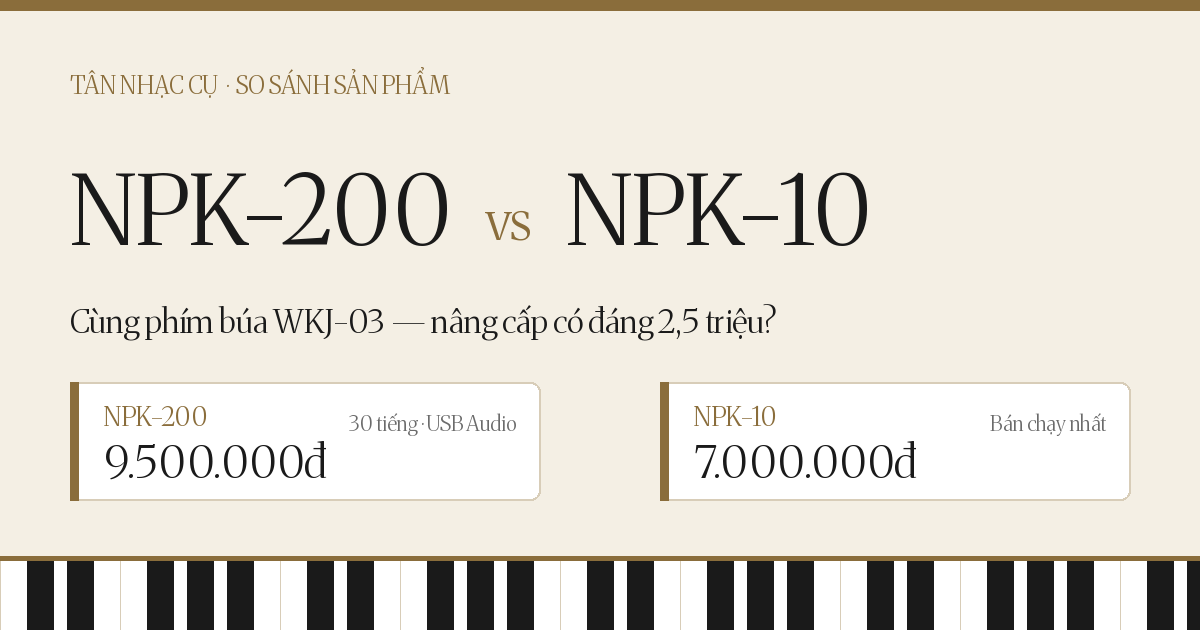 So Sánh NUX NPK-200 và NPK-10: Nâng Cấp Có Đáng Không?