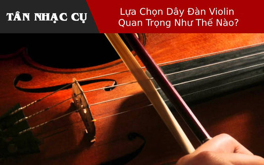 Lựa Chọn Dây Đàn Violin Quan Trọng Như Thế Nào?