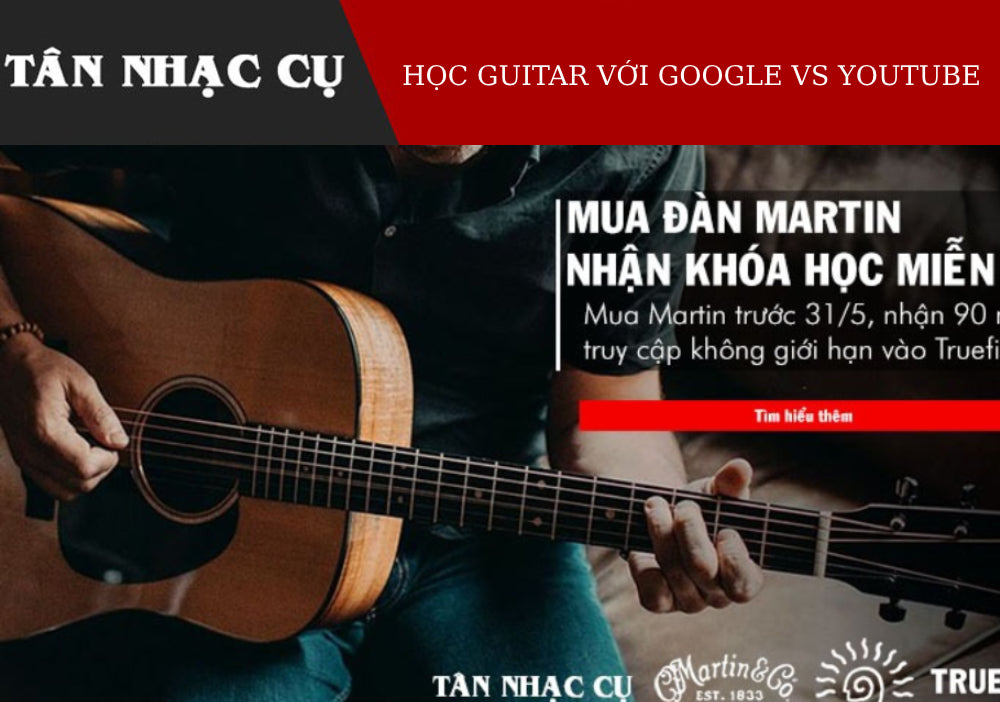 Cách Học Đàn Guitar Hiệu Quả Với Google và Youtube