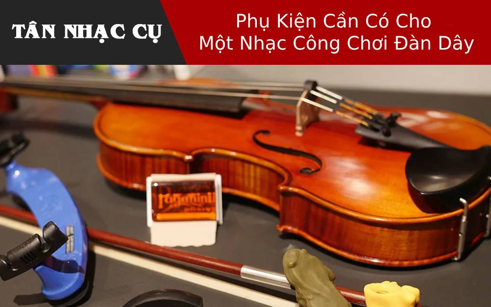 Phụ Kiện Cần Có Cho Một Nhạc Công Chơi Đàn Dây