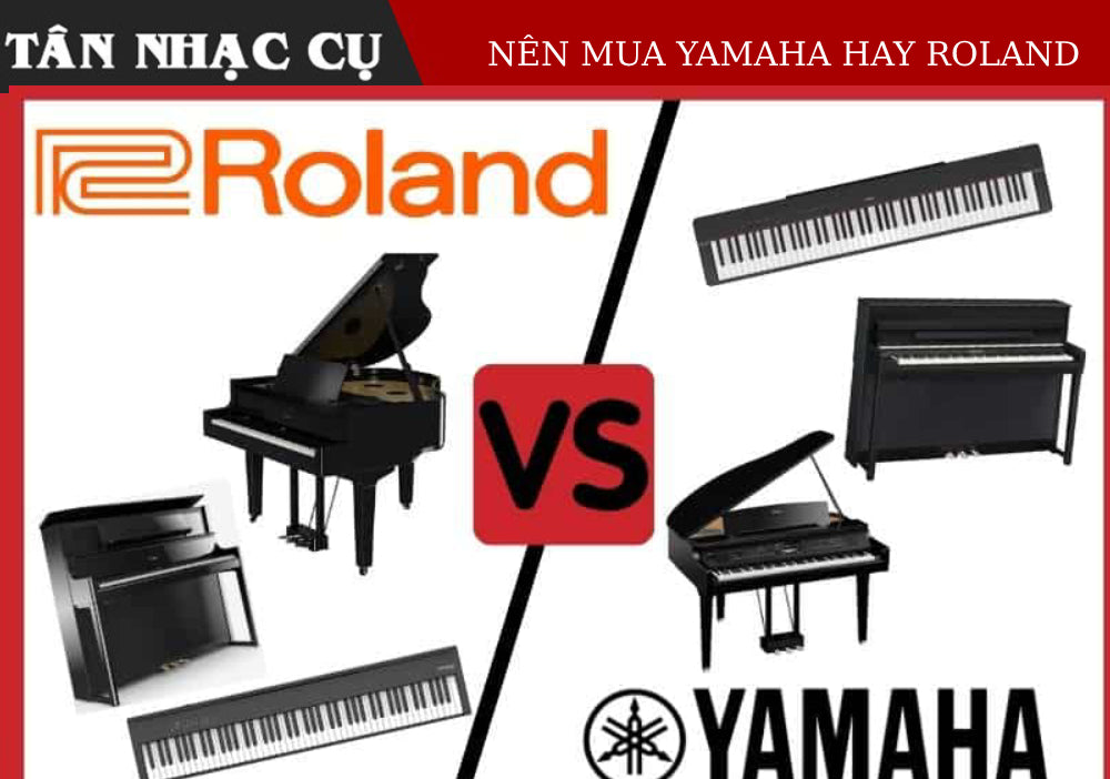 So Sánh Piano Điện Yamaha và Roland: 