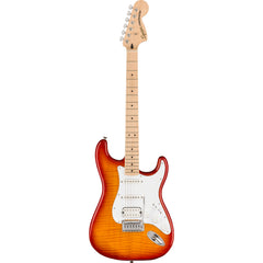 Squier Affinity Strat Flame Maple Top HSS Maple Sienna Sunburst