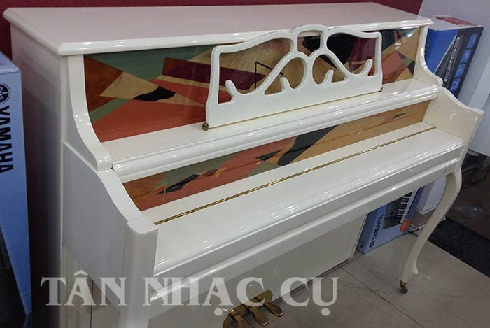 Đàn Piano Cơ Samick SJ900I Trắng 