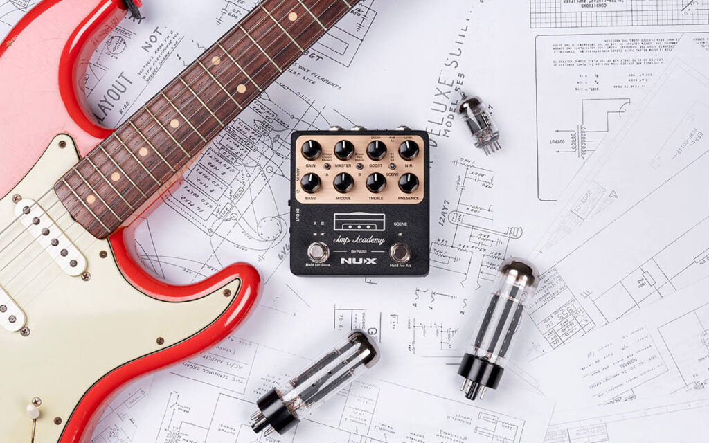 Pedal Guitar Nux Amp Academy