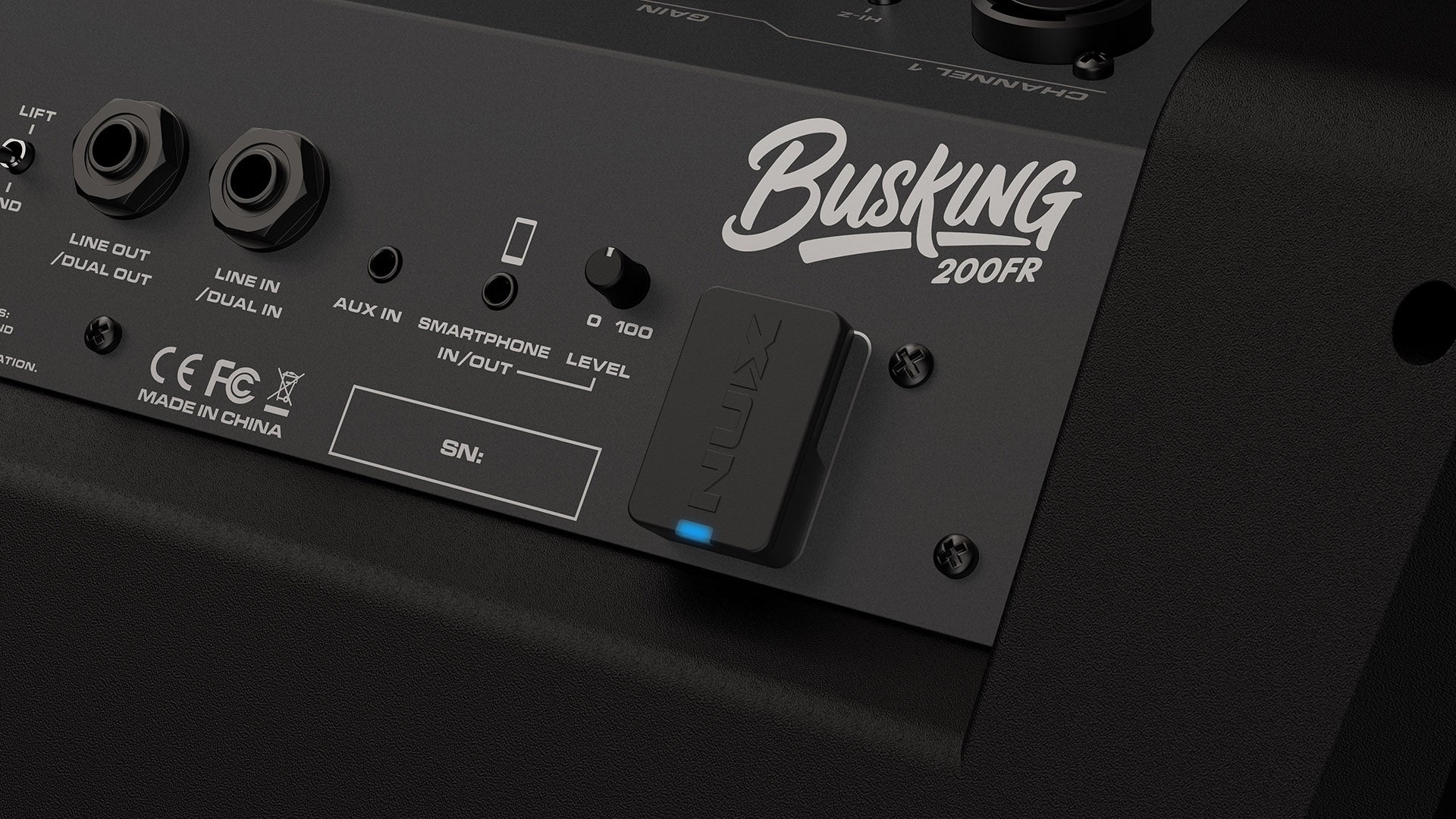 Amplifier Đa Năng Nux Busking 200FR, Combo 200W