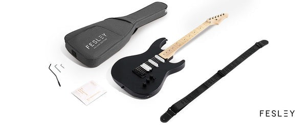 Đàn Guitar Điện Fesley FST350M HSS Electric Guitar, Maple Fingerboard