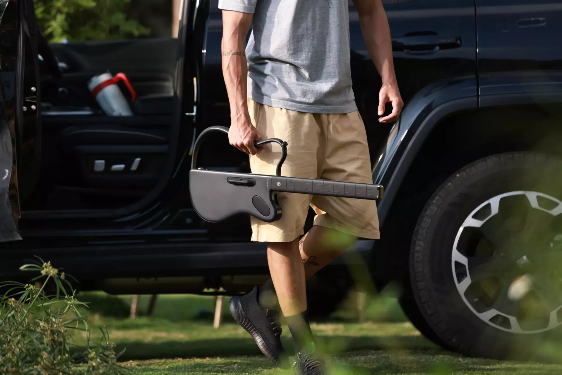 Đàn Guitar Silent Lava Genie Stringless Smart Guitar, Black