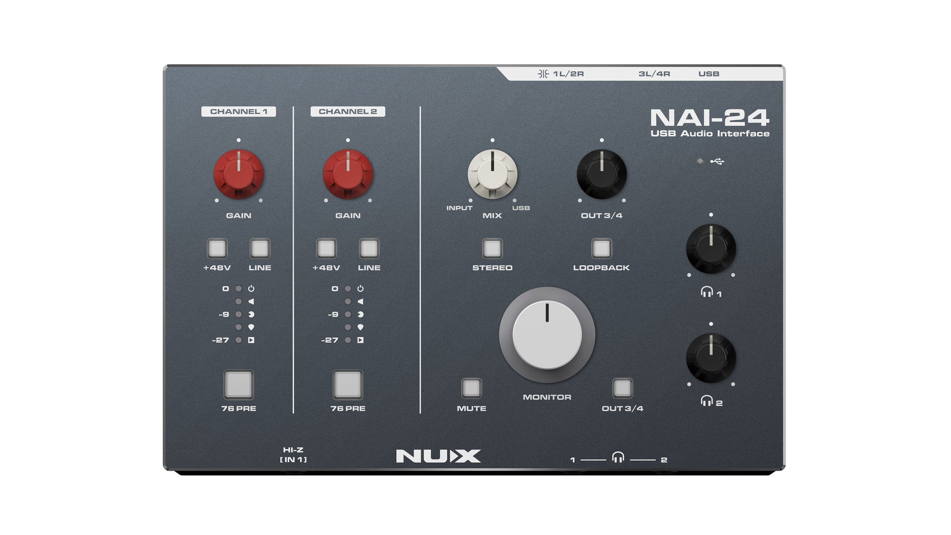 Audio Interface Nux NAI 24
