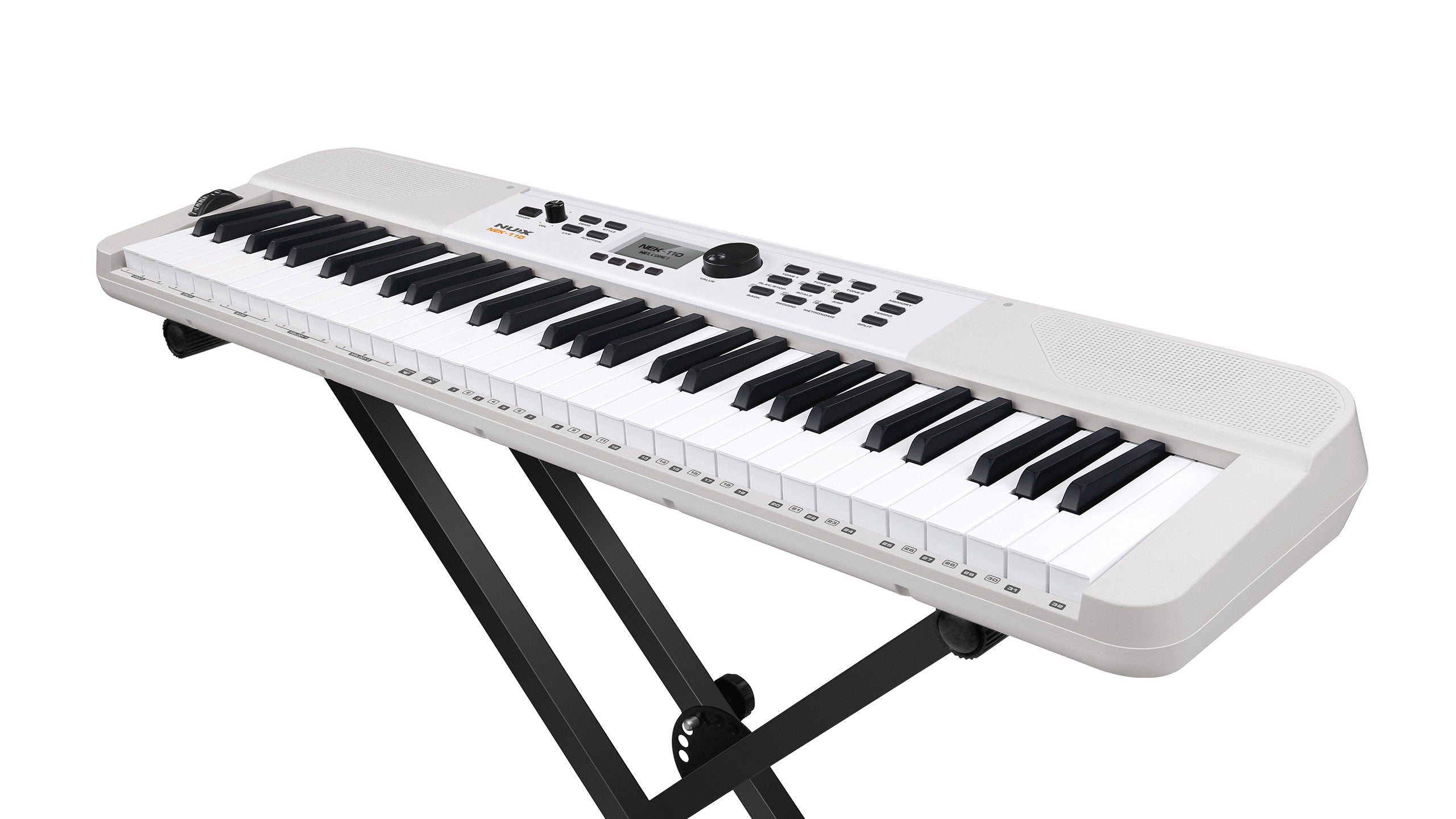 Đàn Organ Nux NEK110, White