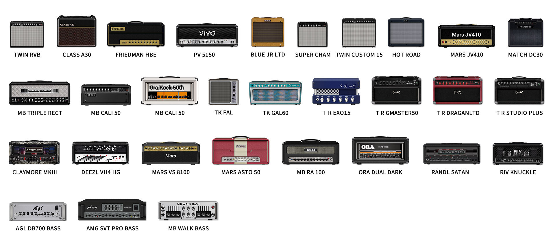 Pedal Guitar Multi Effects Nux MG50Li