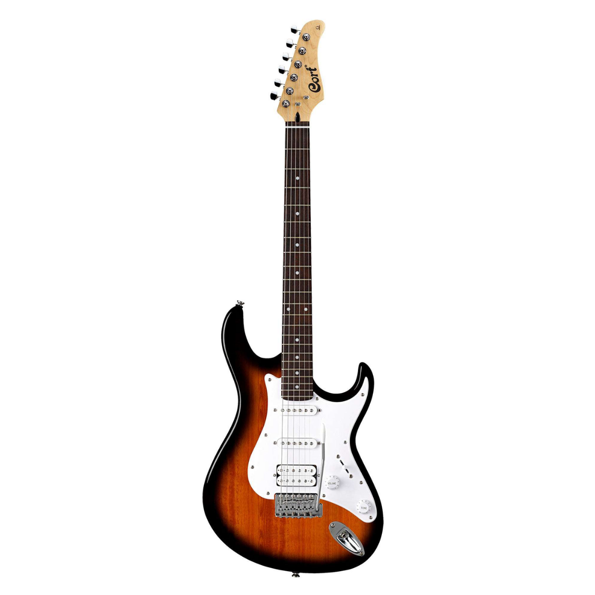 Đàn Guitar Điện Cort G110, Gloss Sunburst