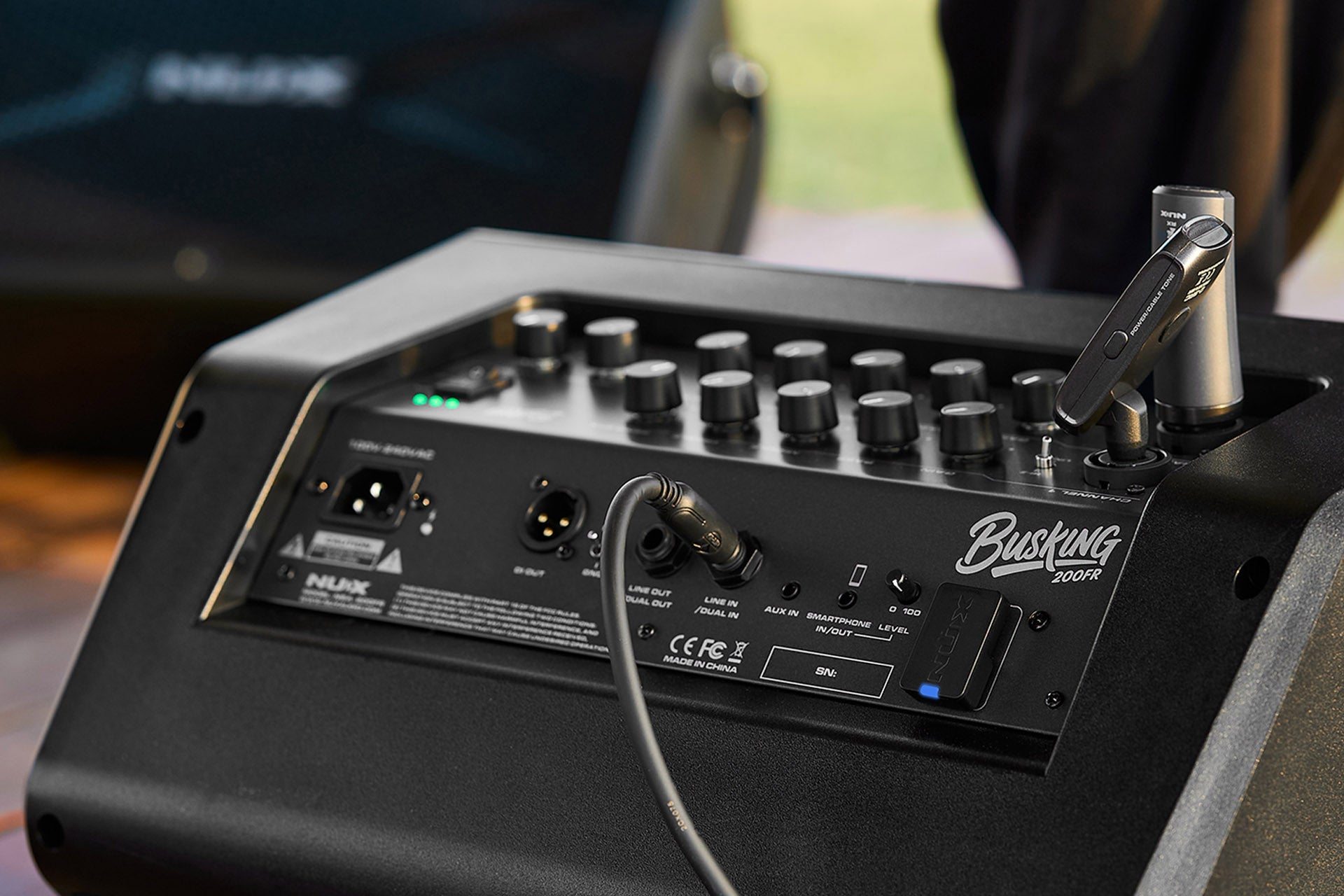 Amplifier Đa Năng Nux Busking 200FR, Combo 200W