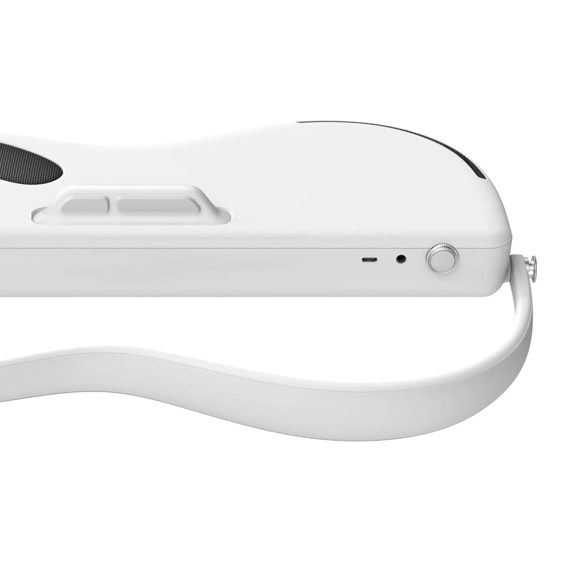 Đàn Guitar Silent Lava Genie Stringless Smart Guitar, White