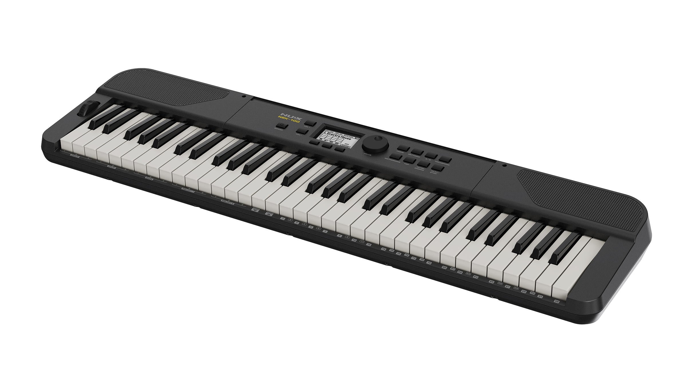 Đàn Organ Nux NEK100, Black