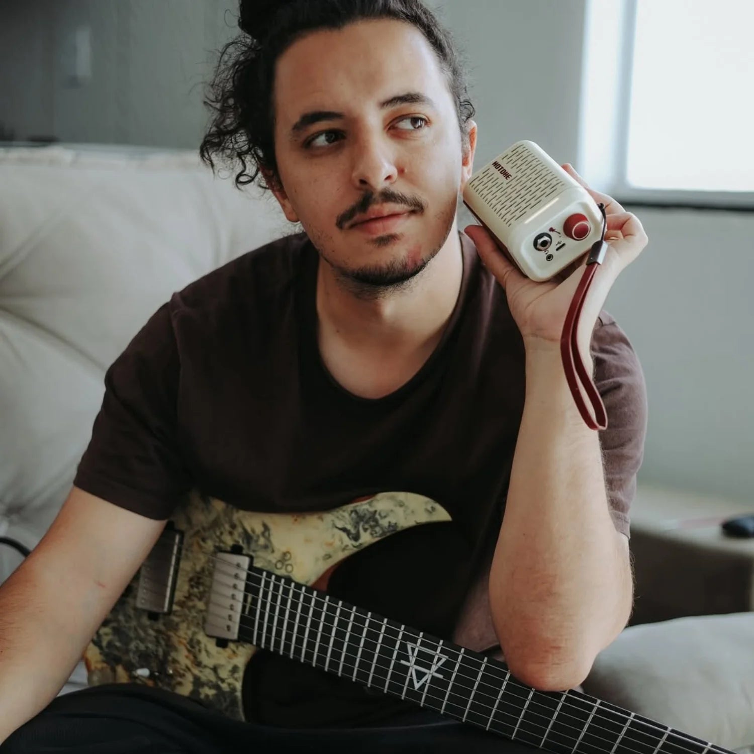 Amplifier Hotone AP-5WH Pulze Mini BT, Combo 5W