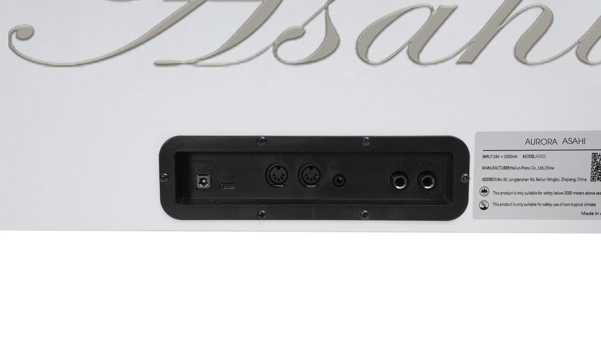 Đàn Piano Điện Asahi Aurora Series A202, White