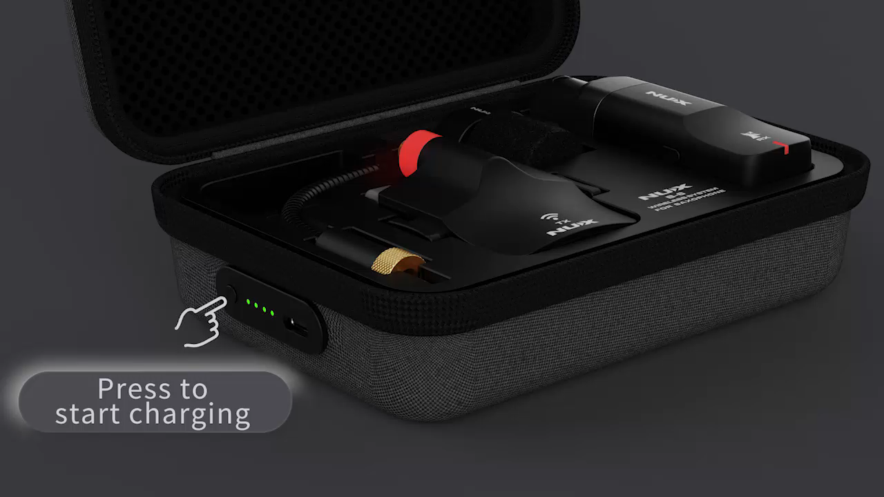 Micro Thu Phát Không Dây Cho Nhạc Cụ Hơi Micro Wireless System Nux B6