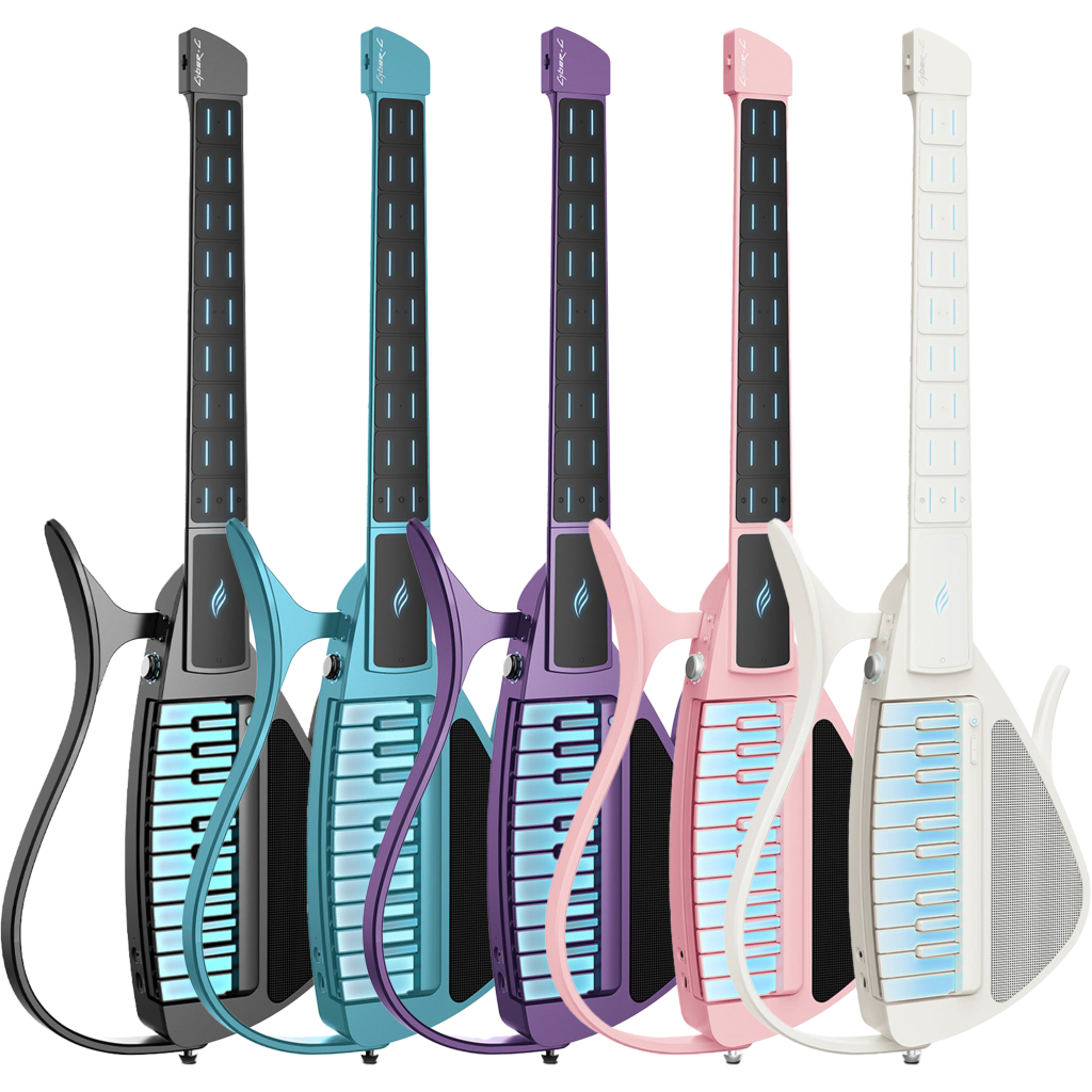 Đàn Guitar Enya Cyber G Stringless Keyboard Module, White