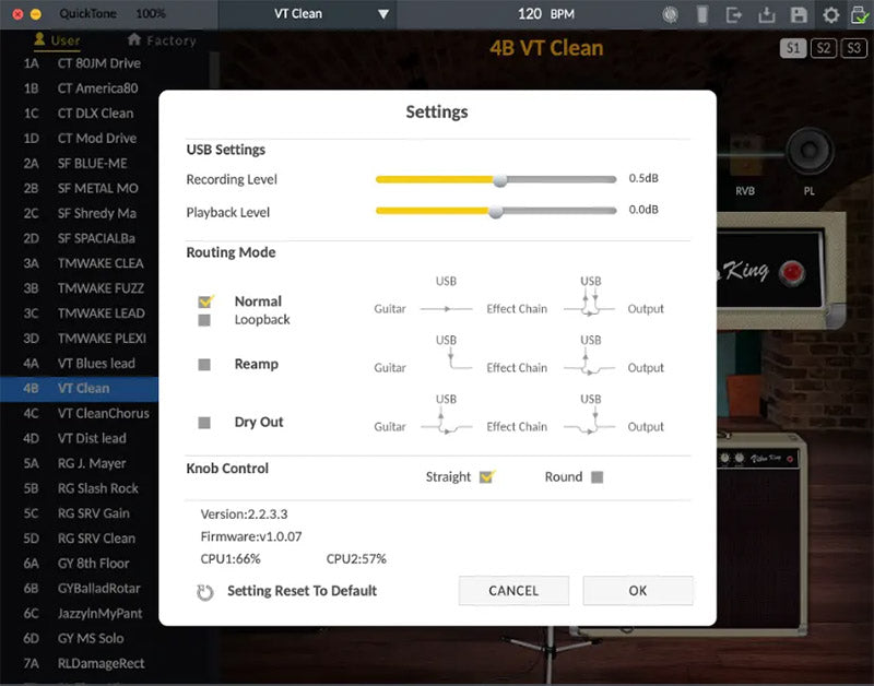 Pedal Guitar Nux MG400