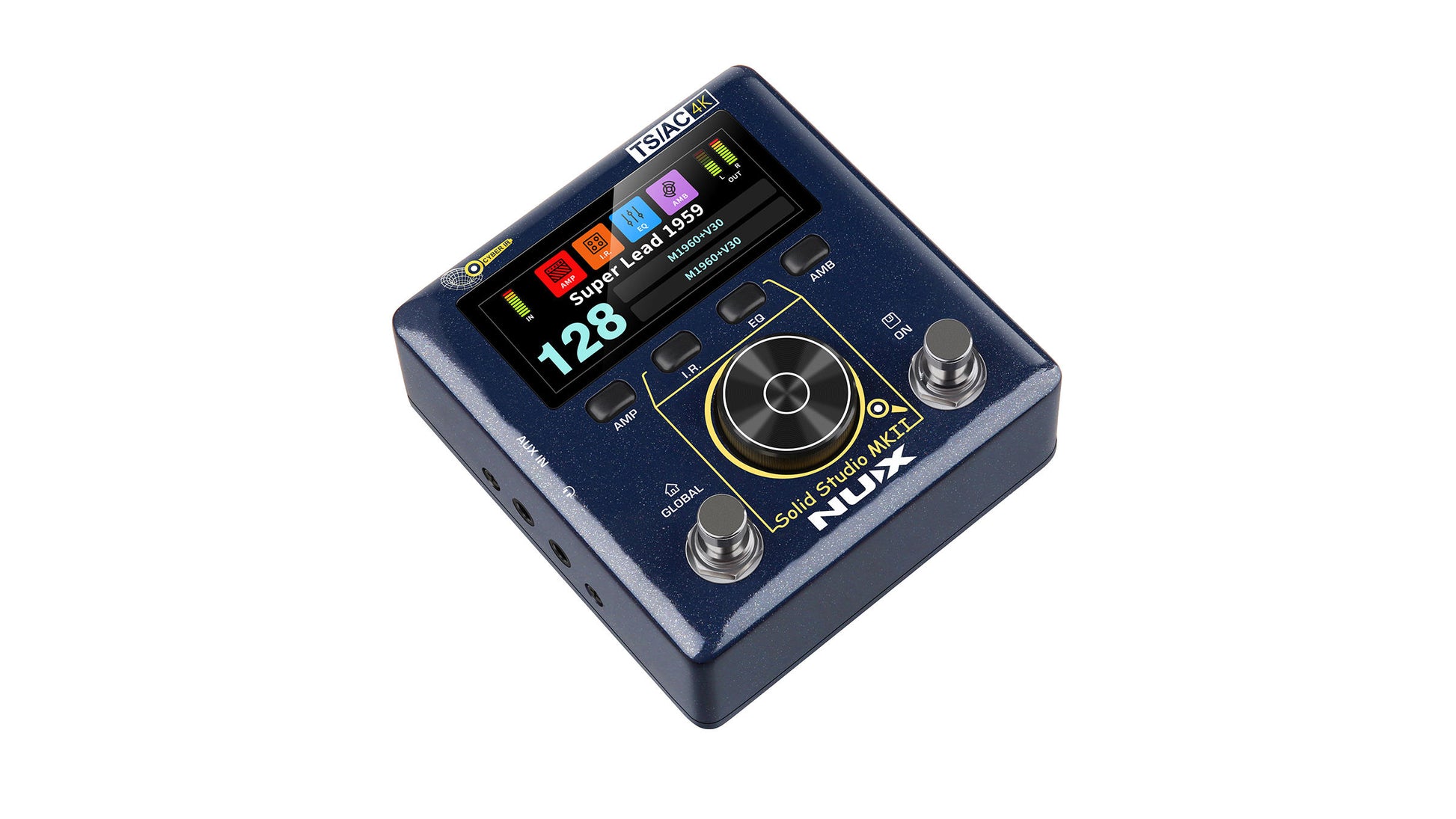 Pedal Guitar Nux Solid Studio MKII