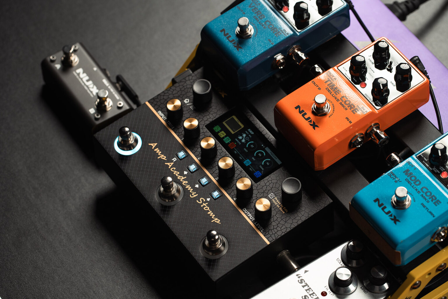 Pedal Guitar Nux Amp Academy Stomp