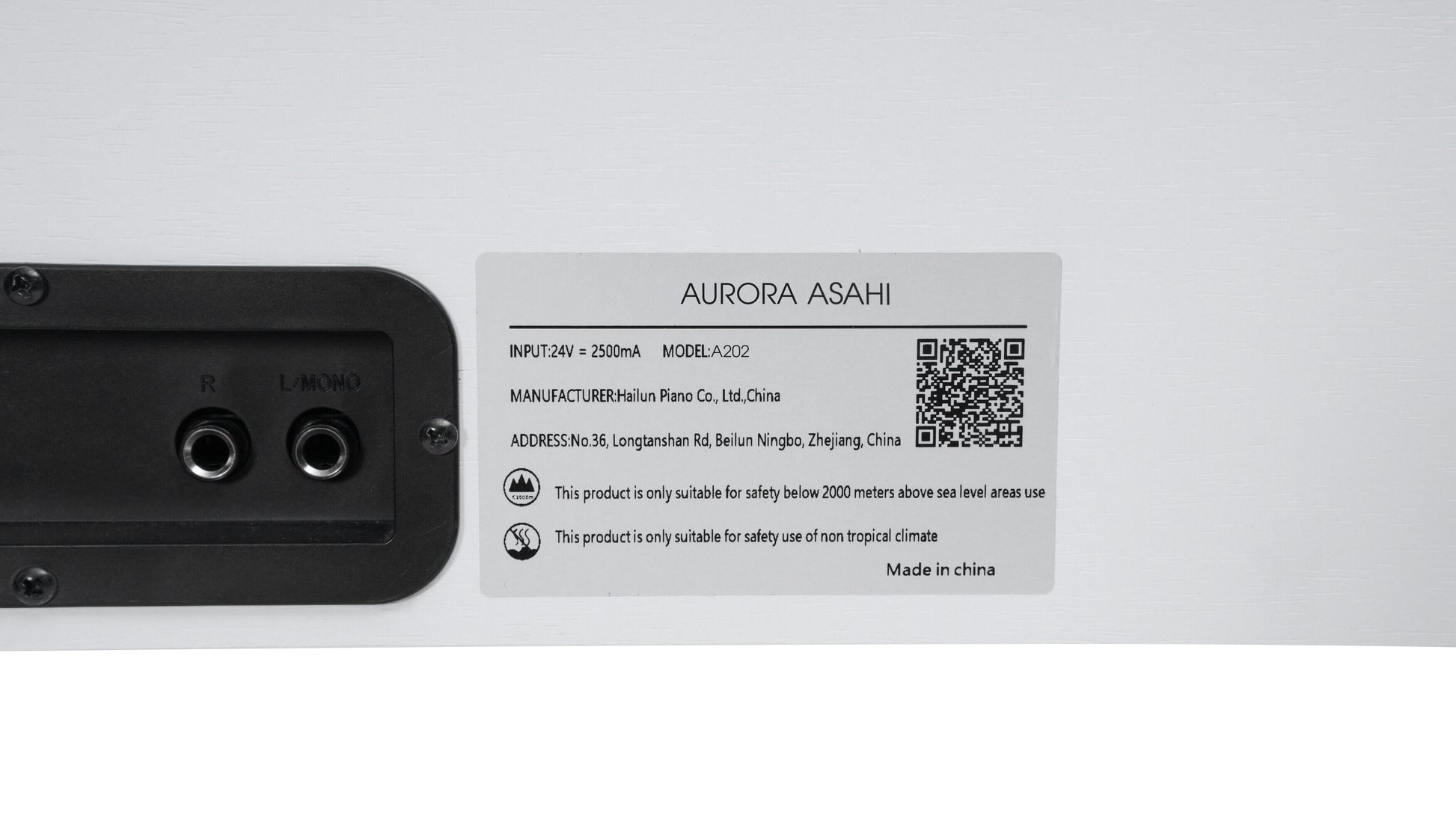 Đàn Piano Điện Asahi Aurora Series A202, White