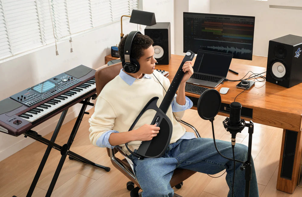 Đàn Guitar Silent LiberLive C1 Smart Guitar, Black