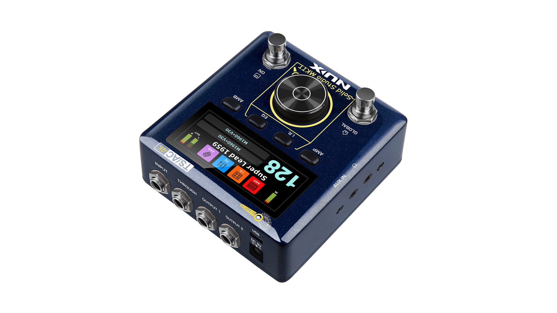 Pedal Guitar Nux Solid Studio MKII