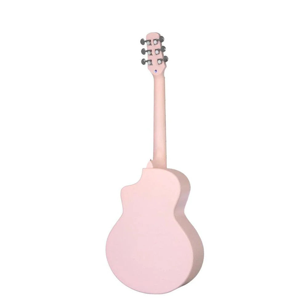 Đàn Guitar Acoustic Daisy D100 34 Inch Size 1/2, White w/Bag