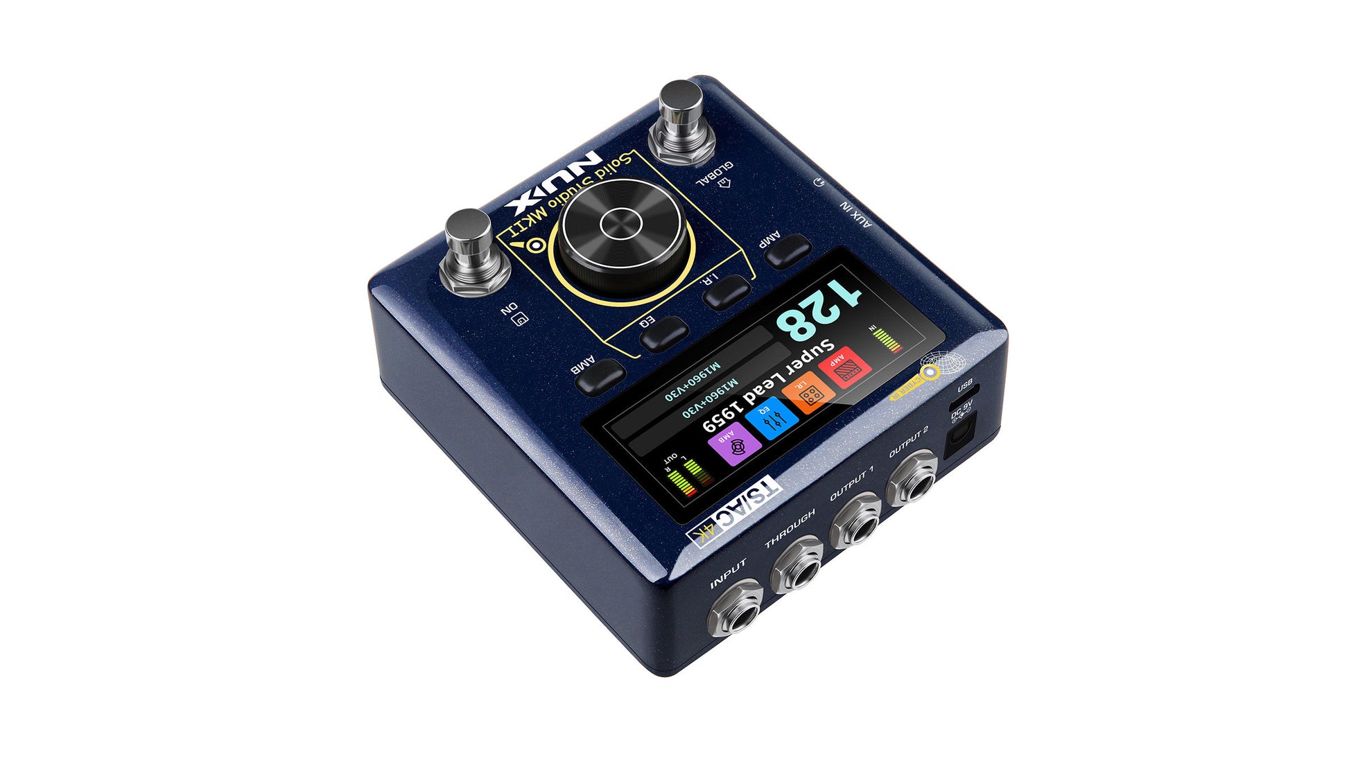 Pedal Guitar Nux Solid Studio MKII