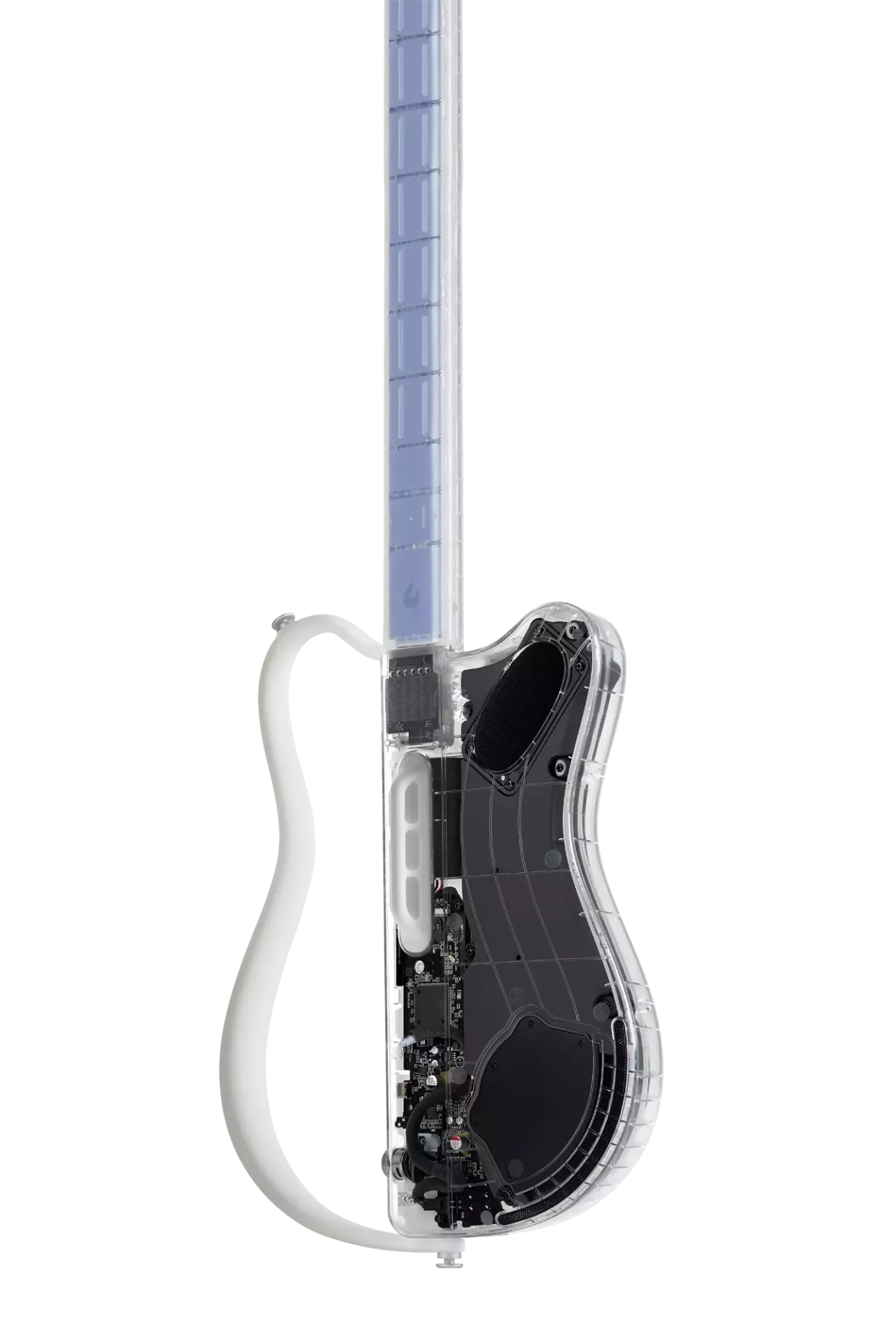 Đàn Guitar Silent Lava Genie Stringless Smart Guitar, White