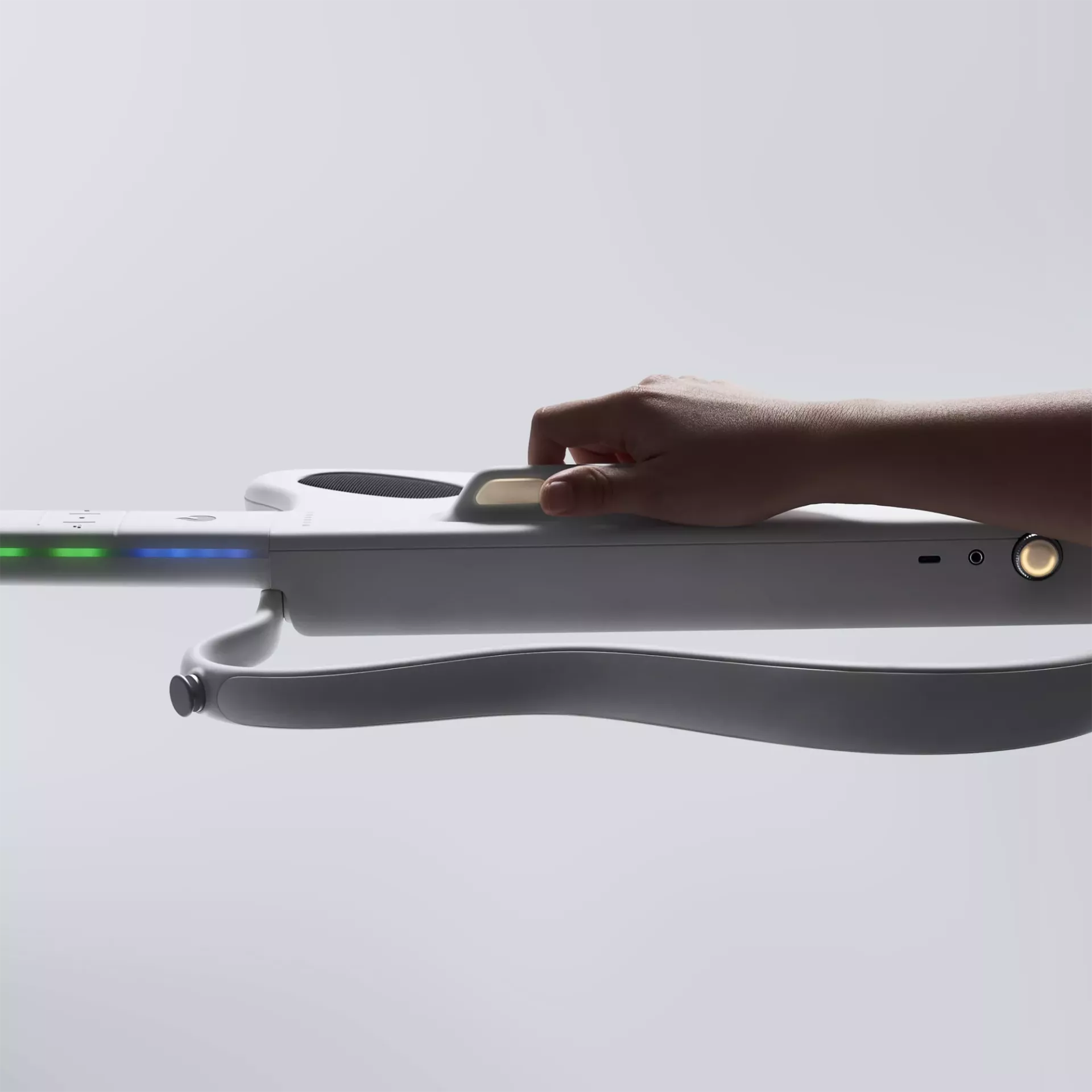 Đàn Guitar Silent Lava Genie Stringless Smart Guitar, White