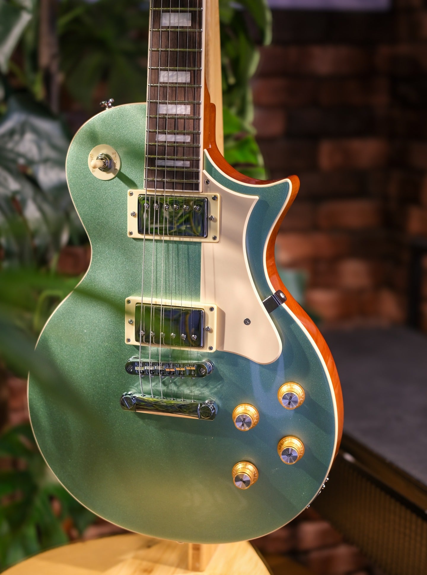 Đàn Guitar Điện Sqoe SELP110, Green