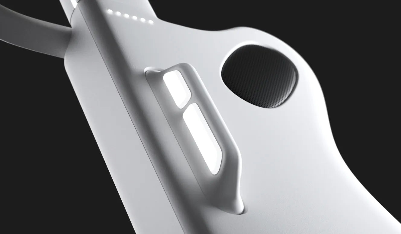 Đàn Guitar Silent Lava Genie Stringless Smart Guitar, White