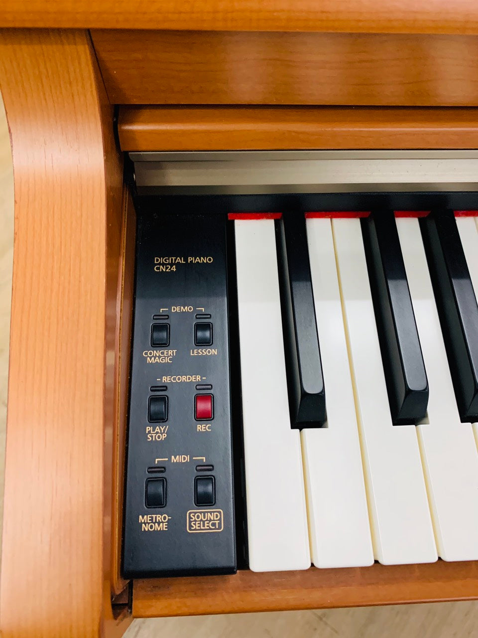 Đàn Piano Điện Kawai CN24C, Cherry