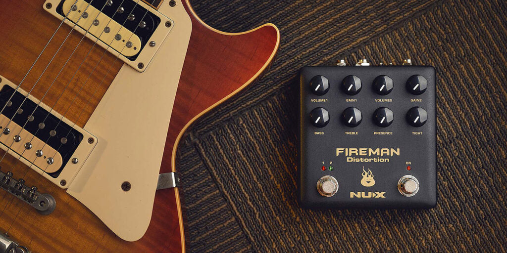 Pedal Guitar Nux Fireman NDS5, Distortion