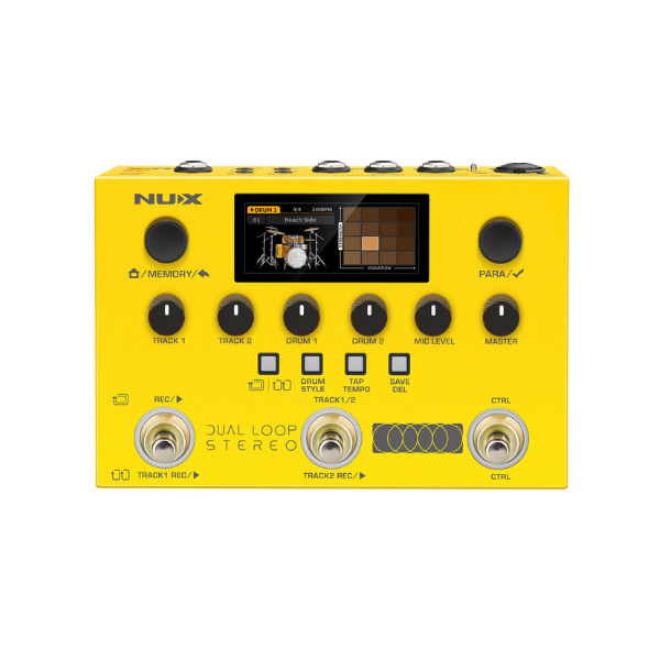 Pedal Guitar Nux Dual Loop Stereo